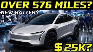 Tesla's New $25,000 Model 2 Aluminum ion  Battery Hits 10,000 Cycles And Won't Freeze At -25°C