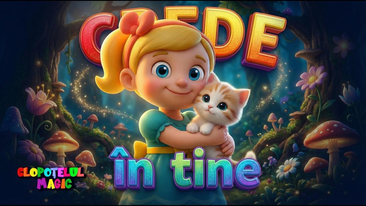 Crede în tine - Clopoțelul Magic - cântece și desene animate pentru copii