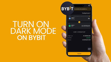 How to Enable Dark Mode on Bybit   | Step-by-Step Guide