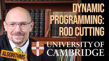 Algorithms: rod cutting (dynamic programming example)