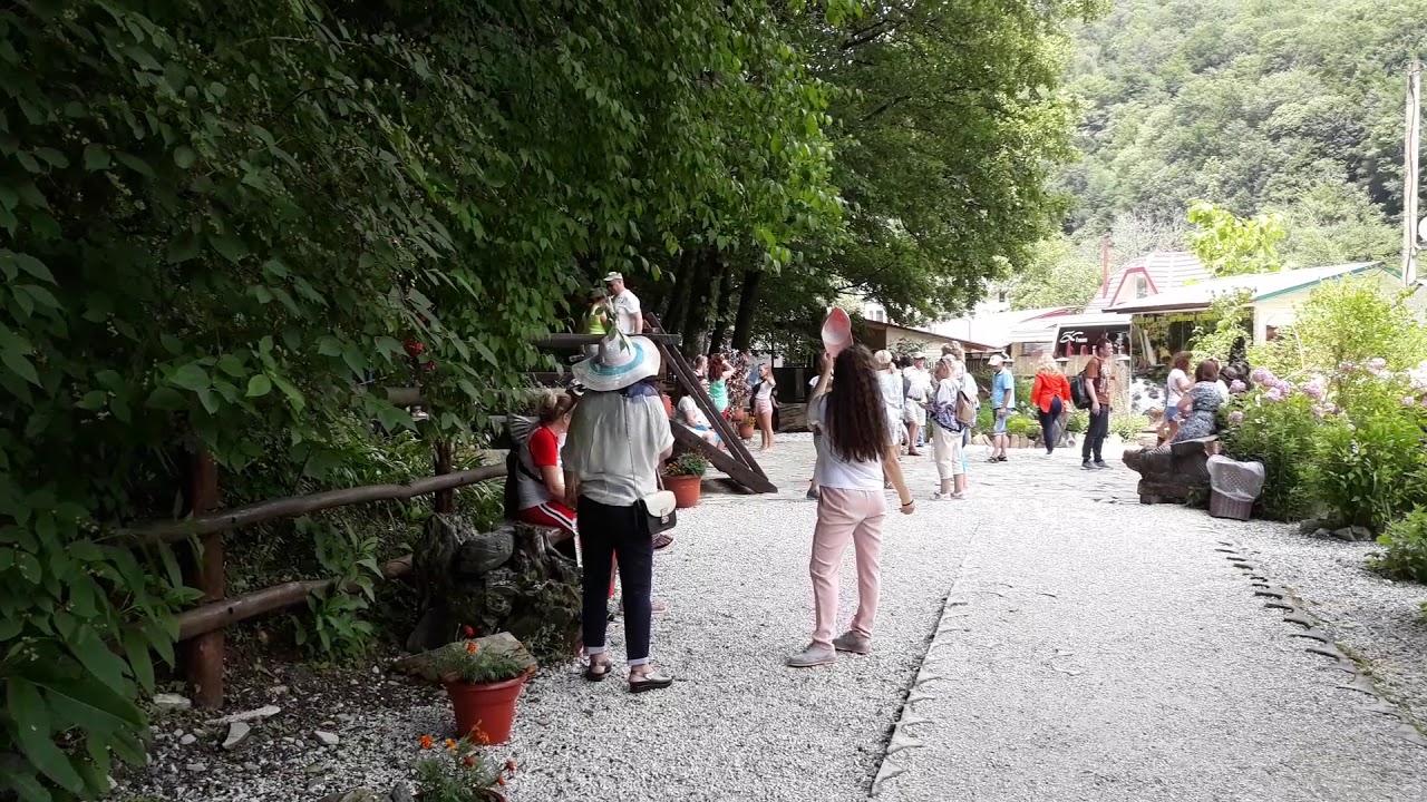 Нарзанный источник Чвижепсе. Город Сочи. Июнь 2018г. - YouTube