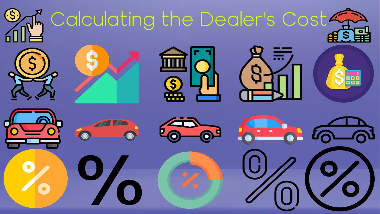 Calculating the Dealer's Cost of a New Vehicle YouTube
