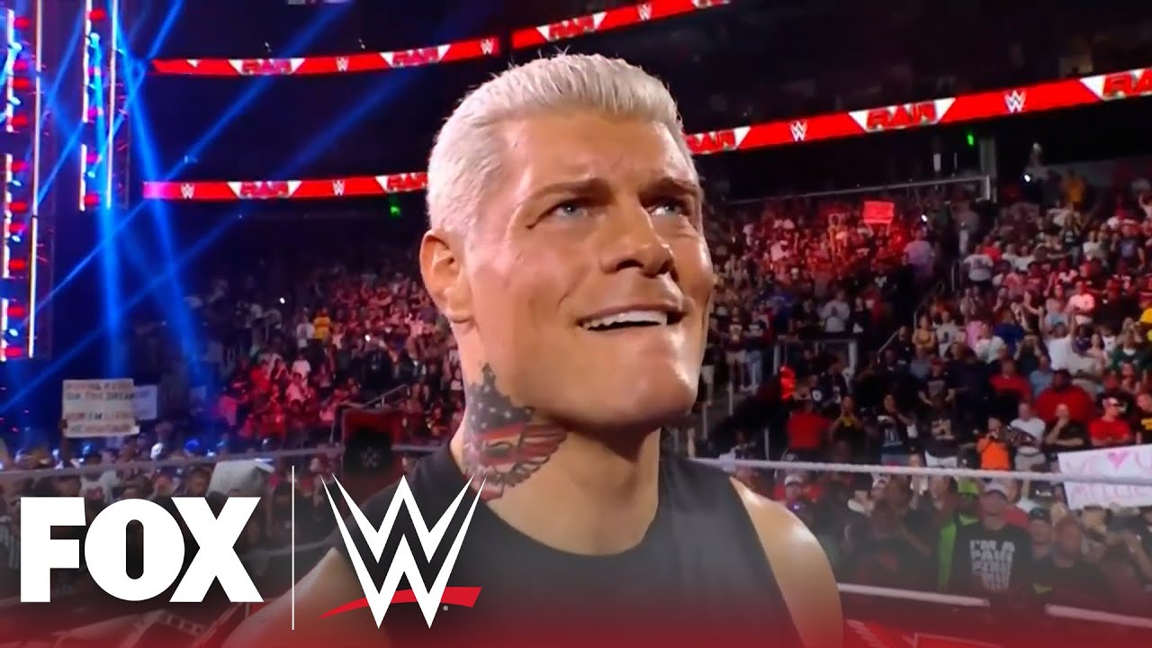 Cody Rhodes Hometown Entrance Monday Night Raw July 17, 2023 WWE on