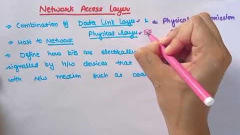Network Access Layer|Lec 115|Computer networks|Ankita Sood