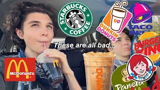 I TRIED EVERY FAST FOOD COFFEE