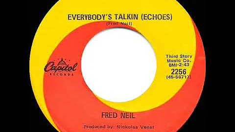 1st RECORDING OF: Everybodys Talkin - Fred Neil (1...