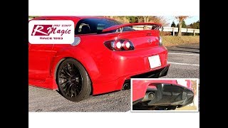 マツダ RX-8 Odura RSスペック マフラー RX-8マフラー音】ODULA RS-specマフラー 暖機なし空ぶかし【高音
