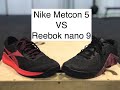 ОБЗОР/СРАВНЕНИЕ Nike metcon 5 и  Reebok nano 9