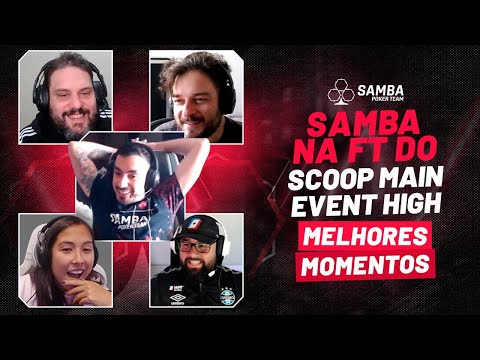 MESA FINAL SCOOP COM PITÃO E RUNADAS DO SAMBA | Live Samba Poker Team - Melhores Momentos da Twitch