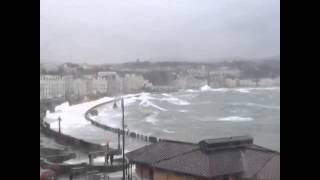 Super waves Douglas Prom Isle of Man