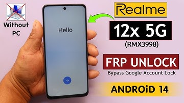 Realme 12x 5g RMX3998 Frp Unlock/Bypass Without PC - Settings Not Open/Share Not Working 2025