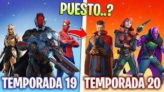 Todos Los Pases De Batalla De Peor A Mejor Fortnite Ranking Skins T1 - T19
