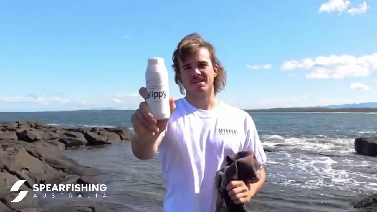 How to use Rob Allen Slippy Wetsuit Lubricant YouTube