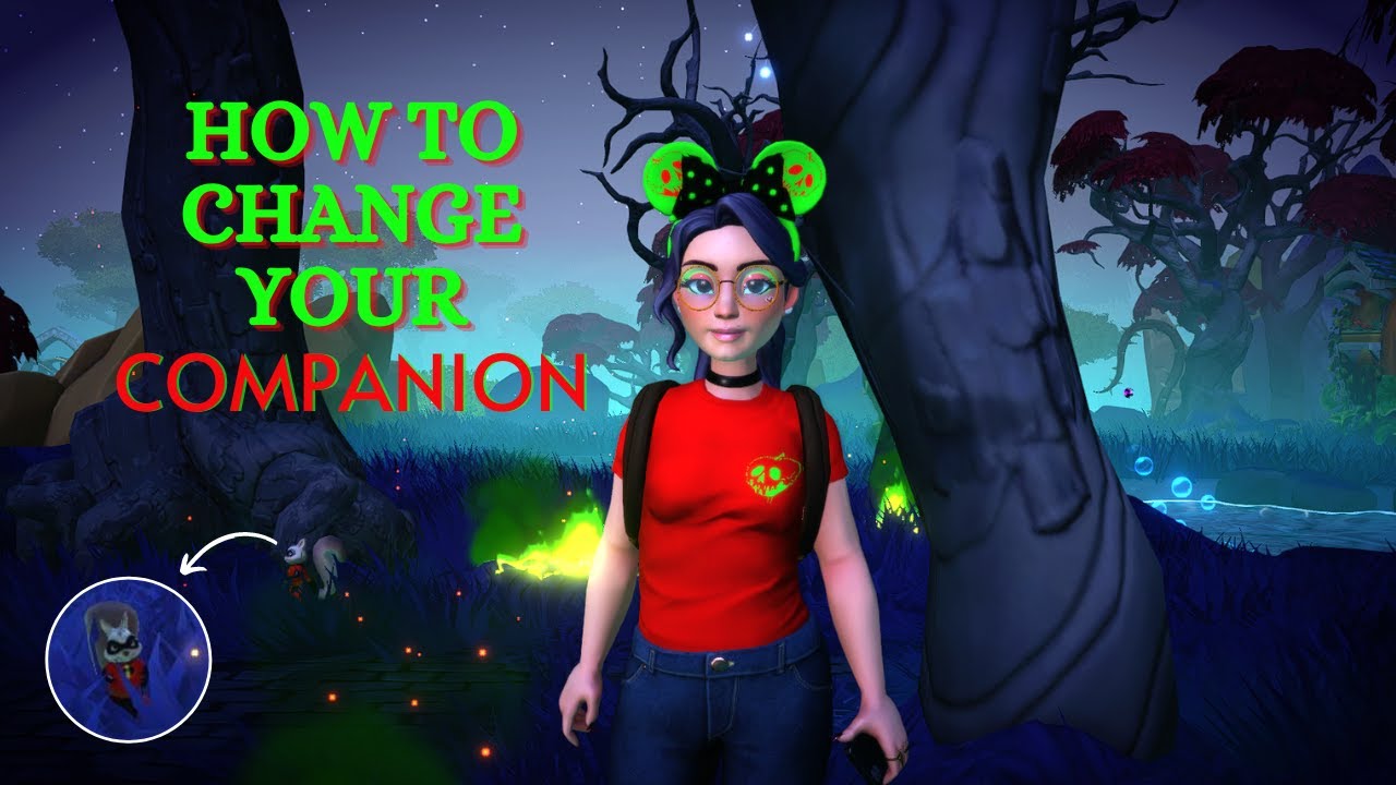 How to Change Your Companion in Disney Dreamlight Valley