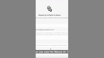 Manus AI Agent Official way to get invitation codes 2025 #shorts #manusai #chatgpt #chatgptkiller