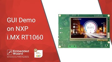 Demo Application for NXP i.MX RT1060 with Embedded Wizard