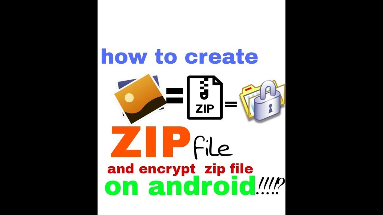 encrypted zip file android