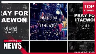 #prayforItaewon trending on social media as users mourn victims