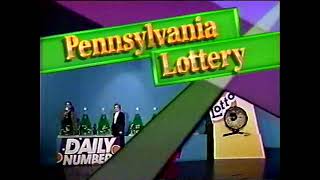 WPVI - Pennsylvania Lottery Winning Numbers (November 15, 1996)