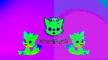 Pinkfong Japan Old Intro Logo Effects | Original Vs Pixel Art I Preview 2 Frank V2 Effects