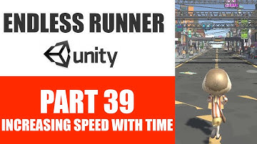 Endless Runner Game Course Unity 3d In Urdu/Hindi | #39 Increasing Speed Of Player With Distance