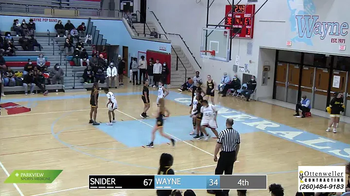 Snider at Wayne | 2021-22 Girls Basketball | Summi...