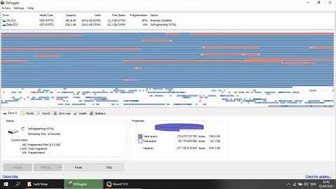 Defragmentation Timelapse 3 (data part)