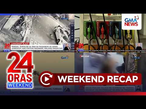 24 Oras Weekend: (Parts 1&2) Junk shop blast; Kuwintas snatcher; Asian Games opening; atbp.