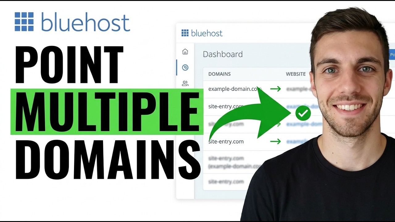 Multipule Application How to Point Multiple Domains to One Website with Bluehost 2026 (FULL ...
