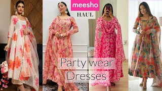 Instagram Inspired Party Wear Anarkali Suits From *Meesho*|| Honest Review || Try On Haul 🥰 screenshot 5