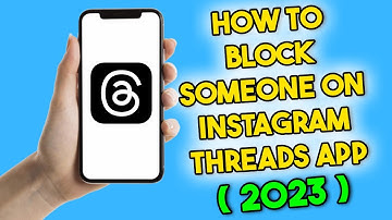 How to Block Someone on Threads (2023) Instagram Threads