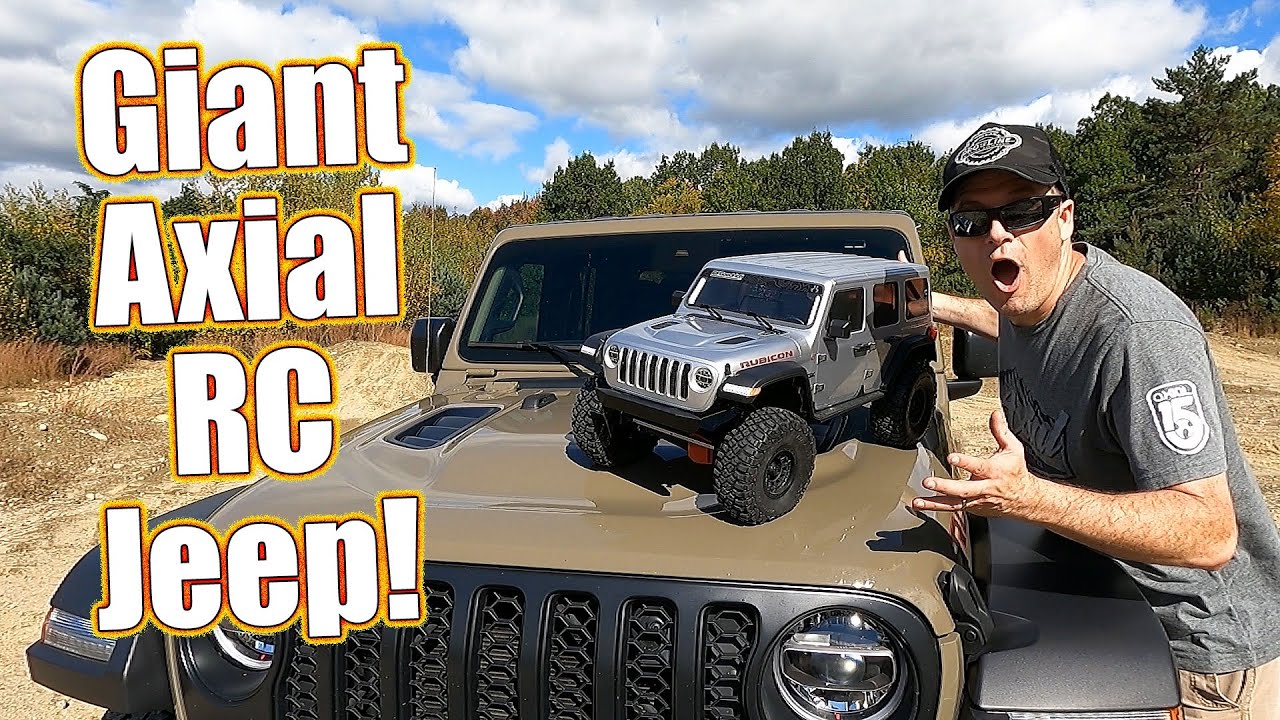 Giant 4x4 RC Car! Axial Racing SCX6 Jeep Wrangler Unlimited Rubicon Crawler  Review | RC Driver - YouTube
