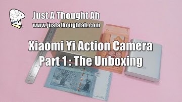 Xiaomi Yi Action Camera (JAT Part 1: Unboxing)