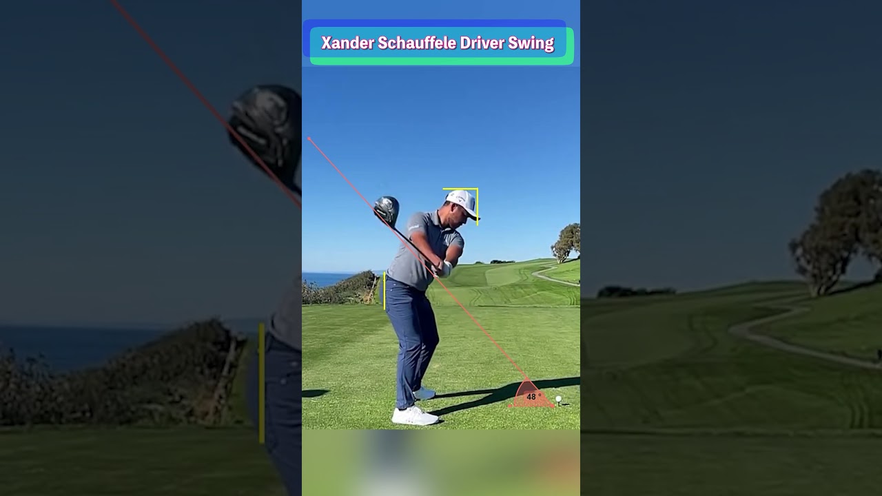 大柄でなくても平均304yds🚀シャウフェレ選手のドライバースイング #shorts #ゴルフ #ゴルフレッスン #golfswing #golftips #golfdrill #golf
