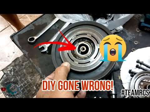 MAG INGAT SA PAG DIY! | REPAIR COMPRESSOR | TOYOTA VIOS