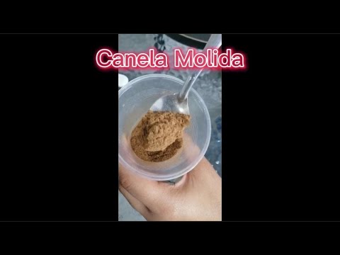 Como hacer canela molida