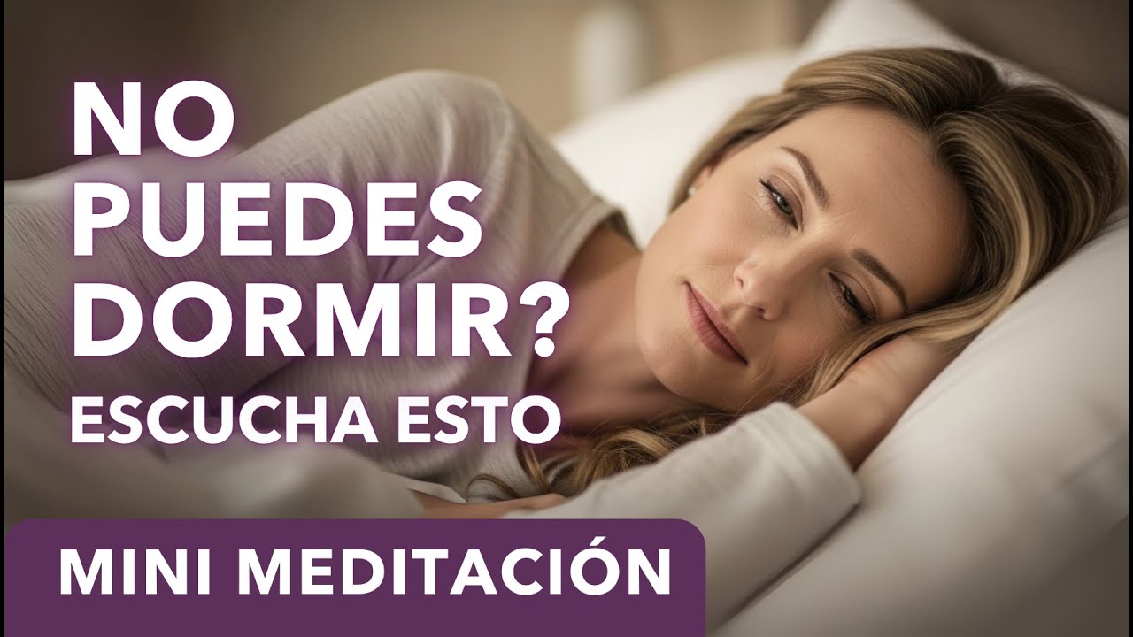 Mini meditación para dormir rápido y soltar el día