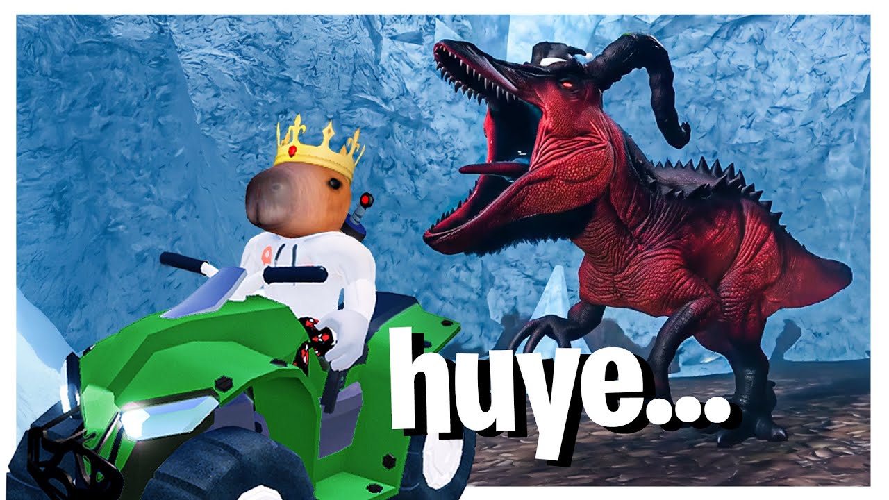 ESCAPA del KRAMPUS-REX en ROBLOX...