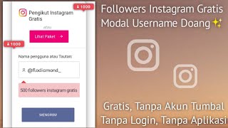 [no login] Cara Menambah Followers Instagram Gratis Tanpa Akun Tumbal✨