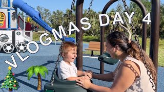 🎄VLOGMAS DAY 4 Follow Me Around SWFL #sahm #momlife #floridalife #vlogmas2022 #vlogmas #vlogmasday4