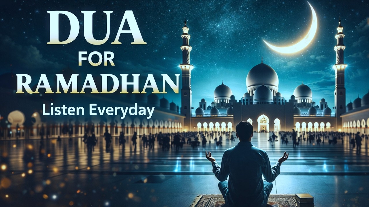 Dua for Ramadan 2026 | Listen Every Day | Heart-Touching for Mercy, Barakah & Forgiveness| Alaa Aqel