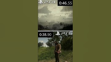 RDR 2 PS4 vs PS5 - Loading Times Tested! (PS5 Backwards Compatibility)