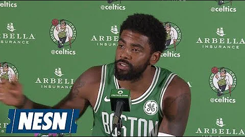 Kyrie Irving 2018 Boston Celtics Media Day Press Conference