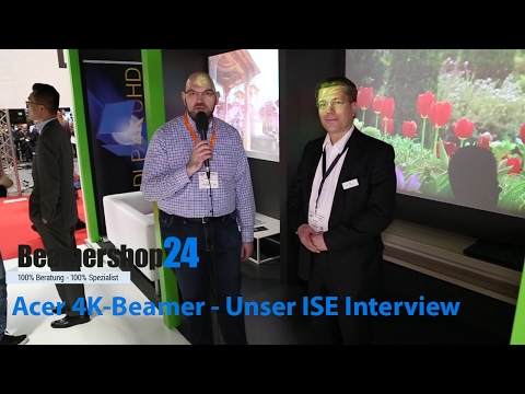 Acer V7850 und Acer V9800 4K-Beamer - Unser ISE Interview