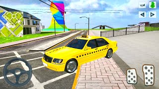 City Taxi Simulator PRO - Ford and Mercedes Yellow Taxi - Android Gameplay screenshot 4