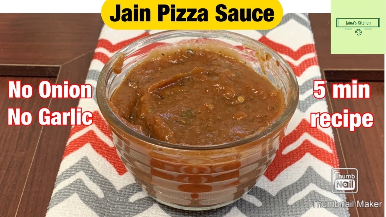 Jain Pizza Sauce recipe 5min pizza sauce recipe Pizza Sauce Recipe