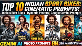 Gemini AI Sport Bike Photo Prompts 🔥 | Best Ultra Realistic Bike AI Images | Step-by-Step Guide screenshot 5