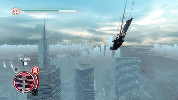 Prototype: Destroying Police Base with Bullet Dive Drop