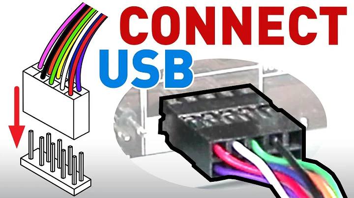 How to Connect the USB Front Panel to Your Motherboard