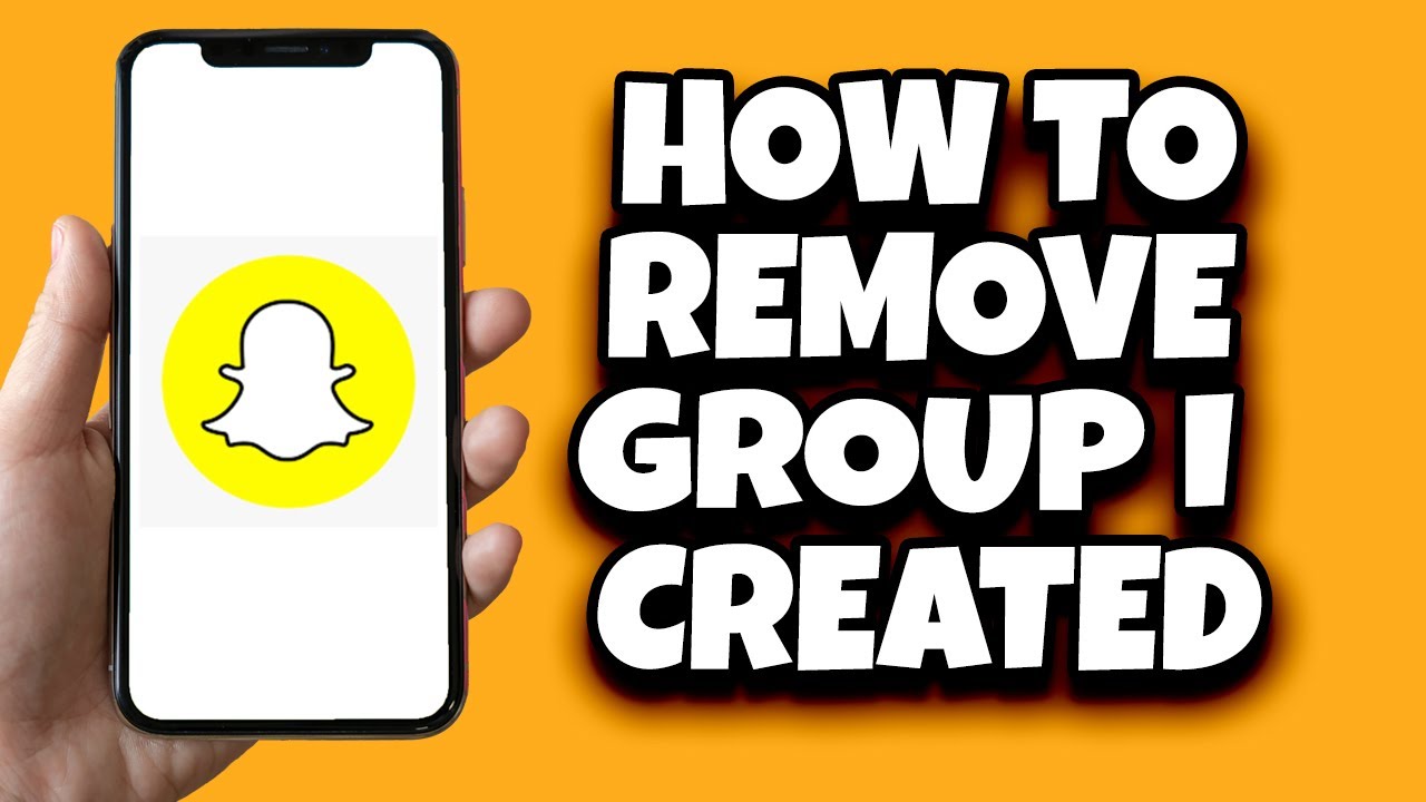 How To Remove Snapchat Group You Created Step By Step YouTube how-to-remove-snapchat-group-you-created-step-by-step-youtube